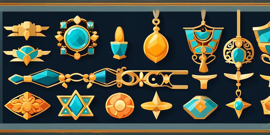 Amuletos y accesorios variados, coloridos y únicos.