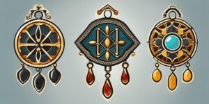 Amuleto Sargadelos mano símbolos protectores
